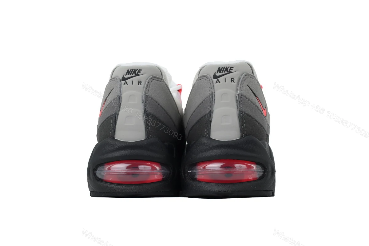 View 3 of Nike Air Max 95 'Big Bubble - Solar Red' IM7410-001