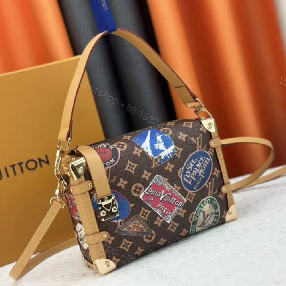 View 3 of Louis Vuitton Side Trunk MM Flight Mode Gaston Monogram 21Cm M47085