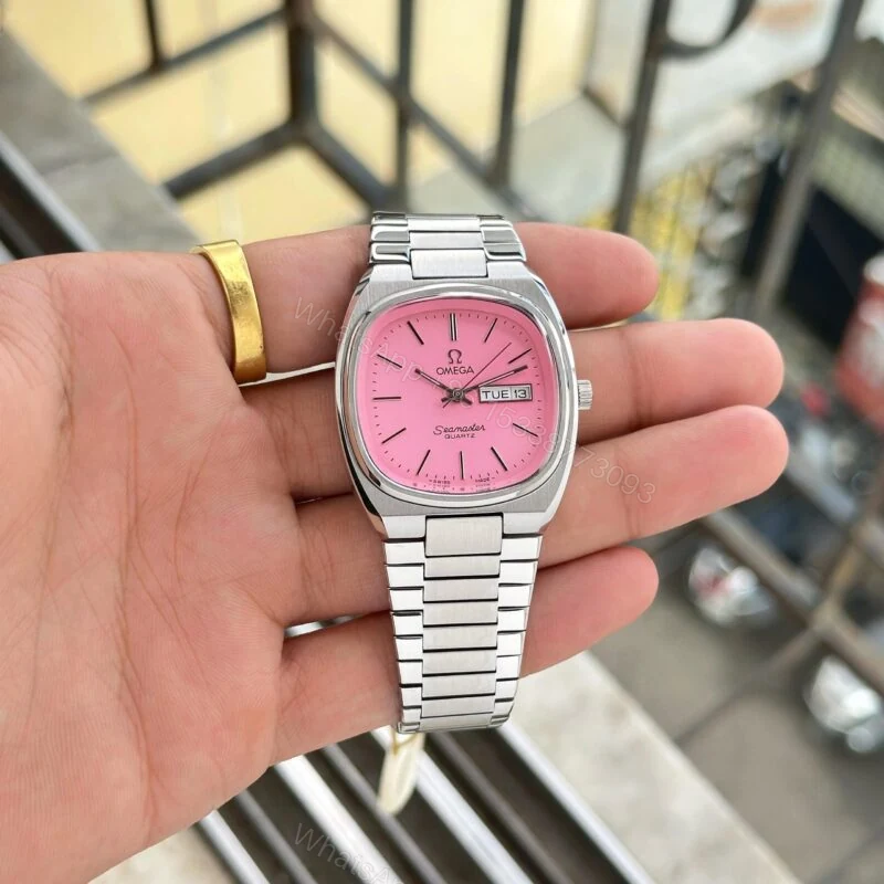 View 2 of Omega Seamaster Vintage Pink Dial 40mm Automatic