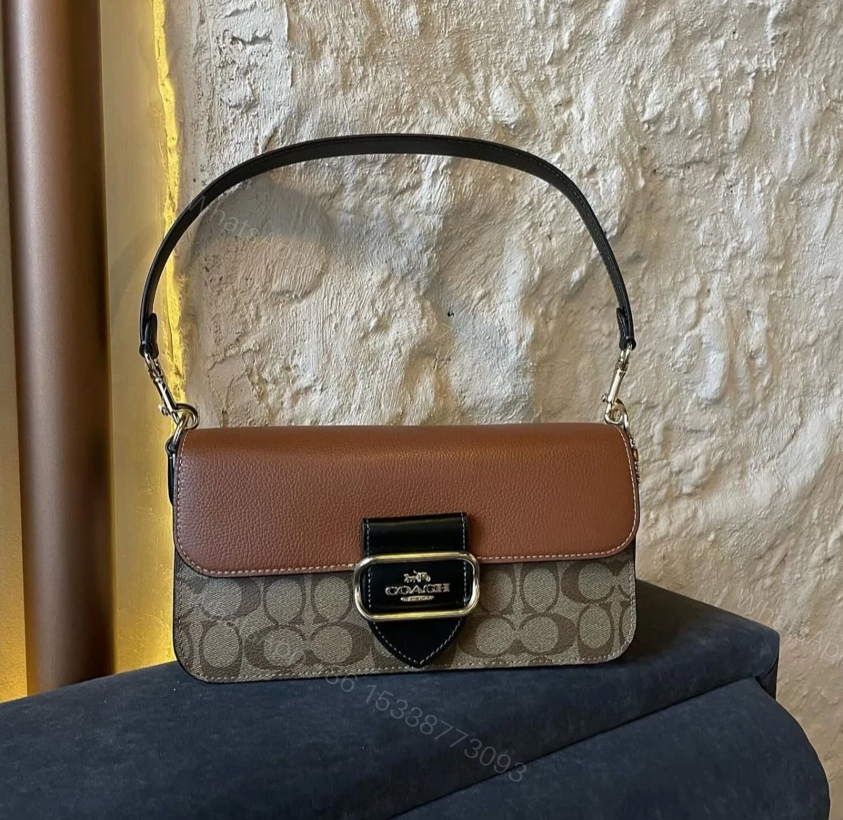 View 2 of First Copy Coach Morgan Bag – Classic Elegance