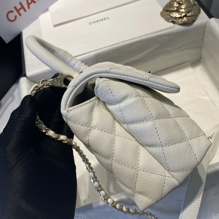 View 2 of Chanel-Inspired Quilted Mini Bag: Timeless Luxury