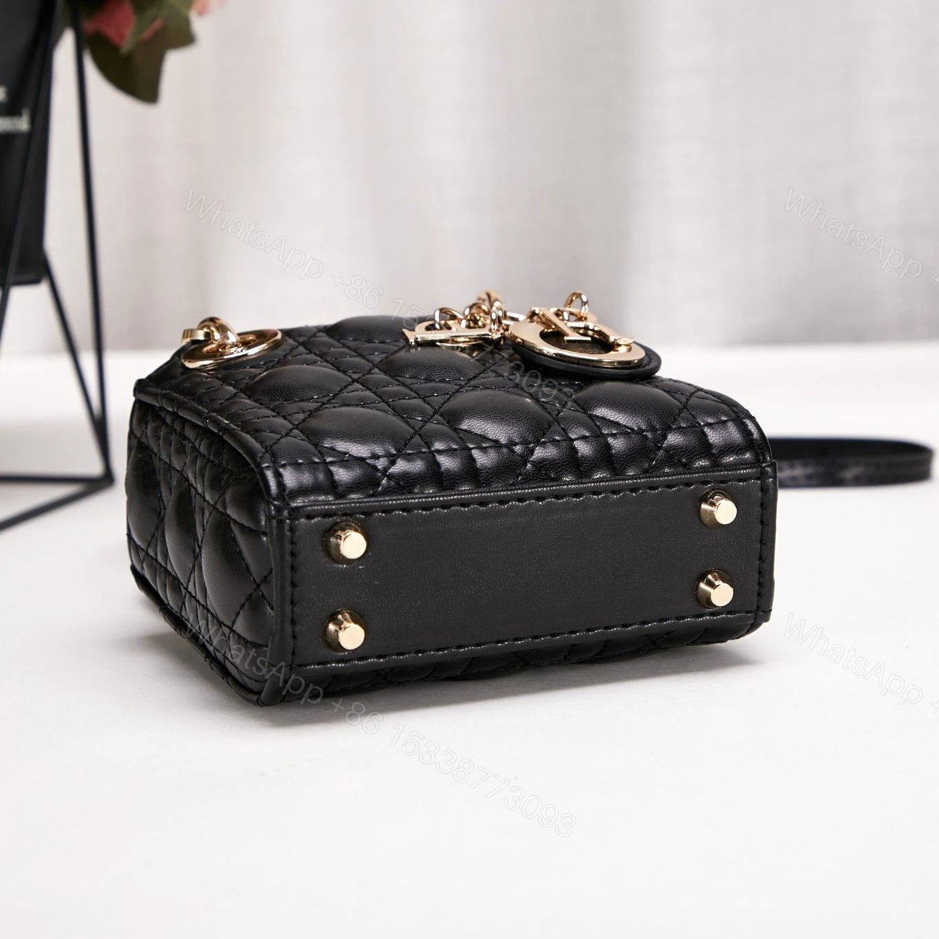 View 4 of Dior Dior Micro Bag Black Cannage