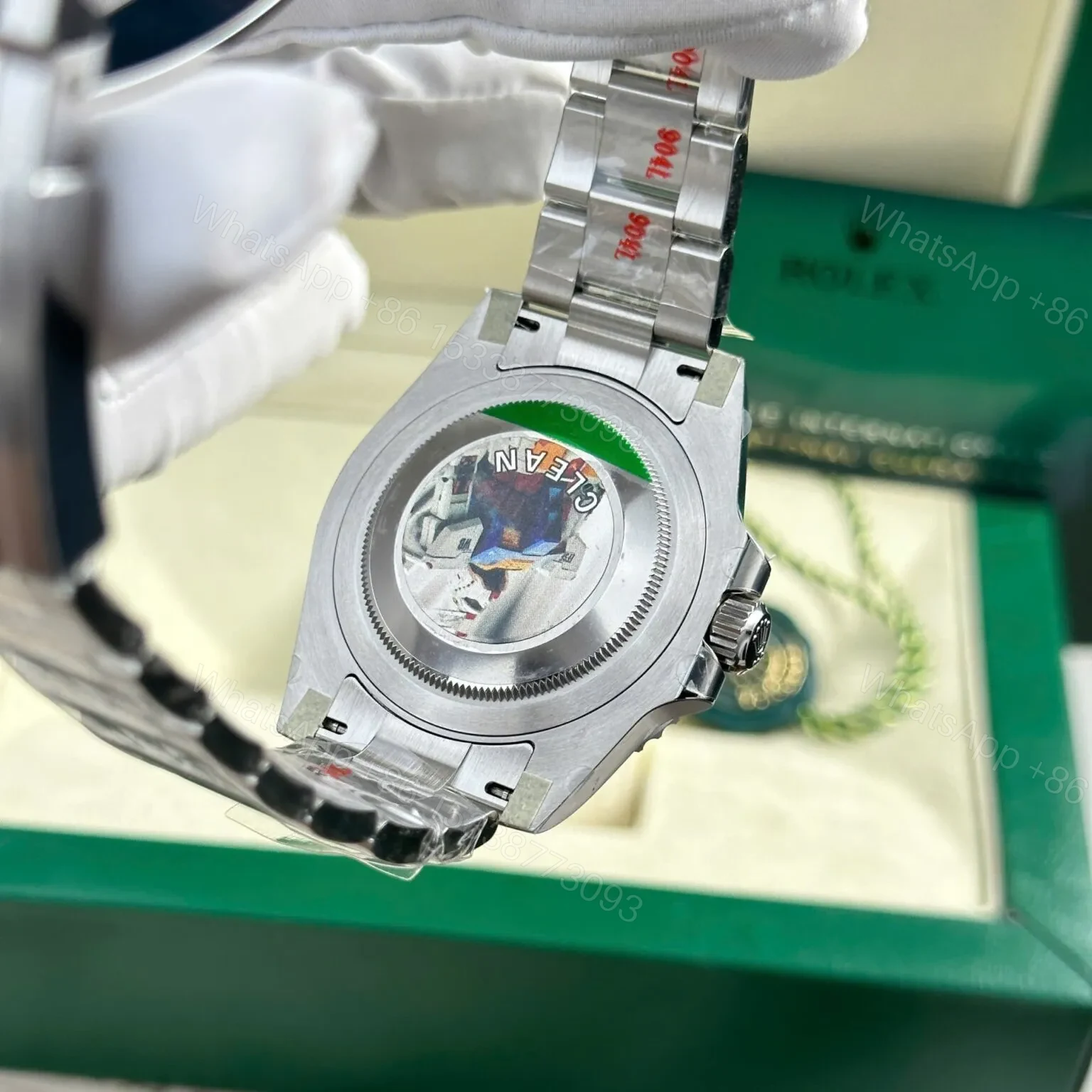 View 10 of Replica Rolex GMT-Master II Black Dial 116719