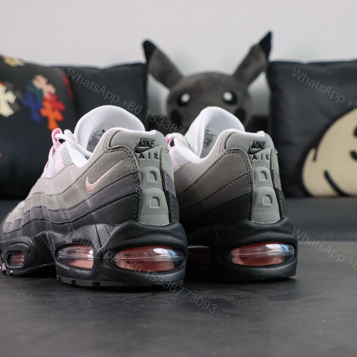 View 6 of Air Max 95 OG Grey Pink