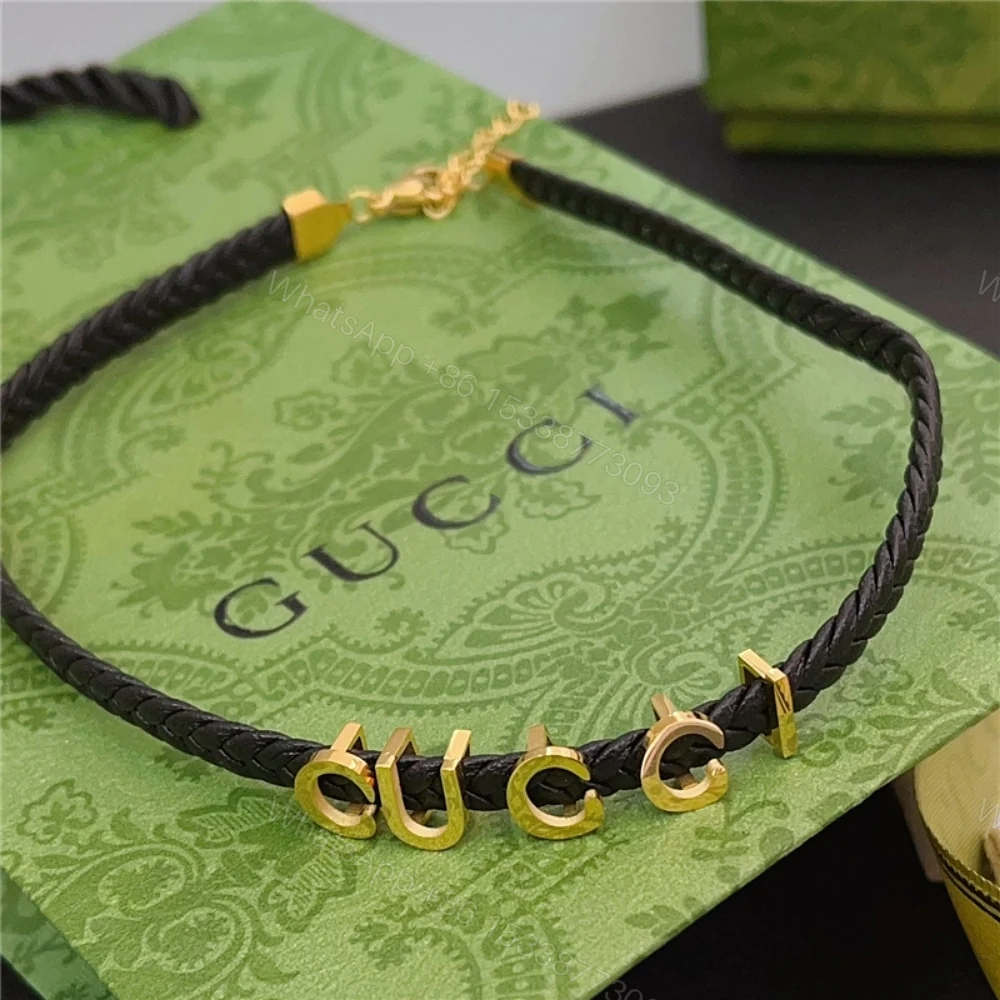 View 2 of GUCCI GUCCI NECKLACE BLACK ‎