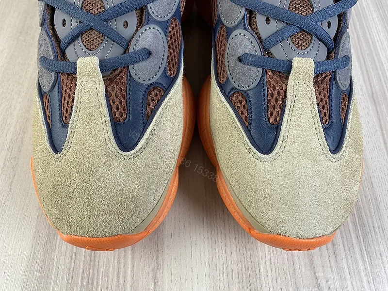 View 7 of Colorblocked Mesh Trail Runner with Visible Hardware