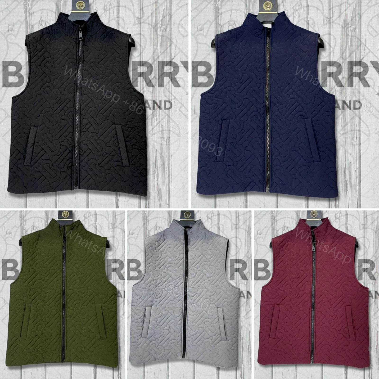 FIRST COPY BURBERRY IMPORTED VEST JACKETS — view 1