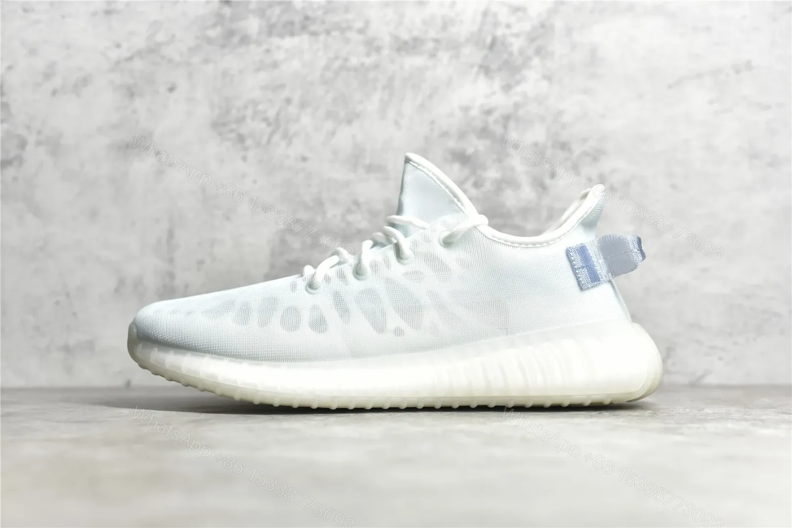 Yeezy Boost 350 V2 Mono Ice Reps — view 1