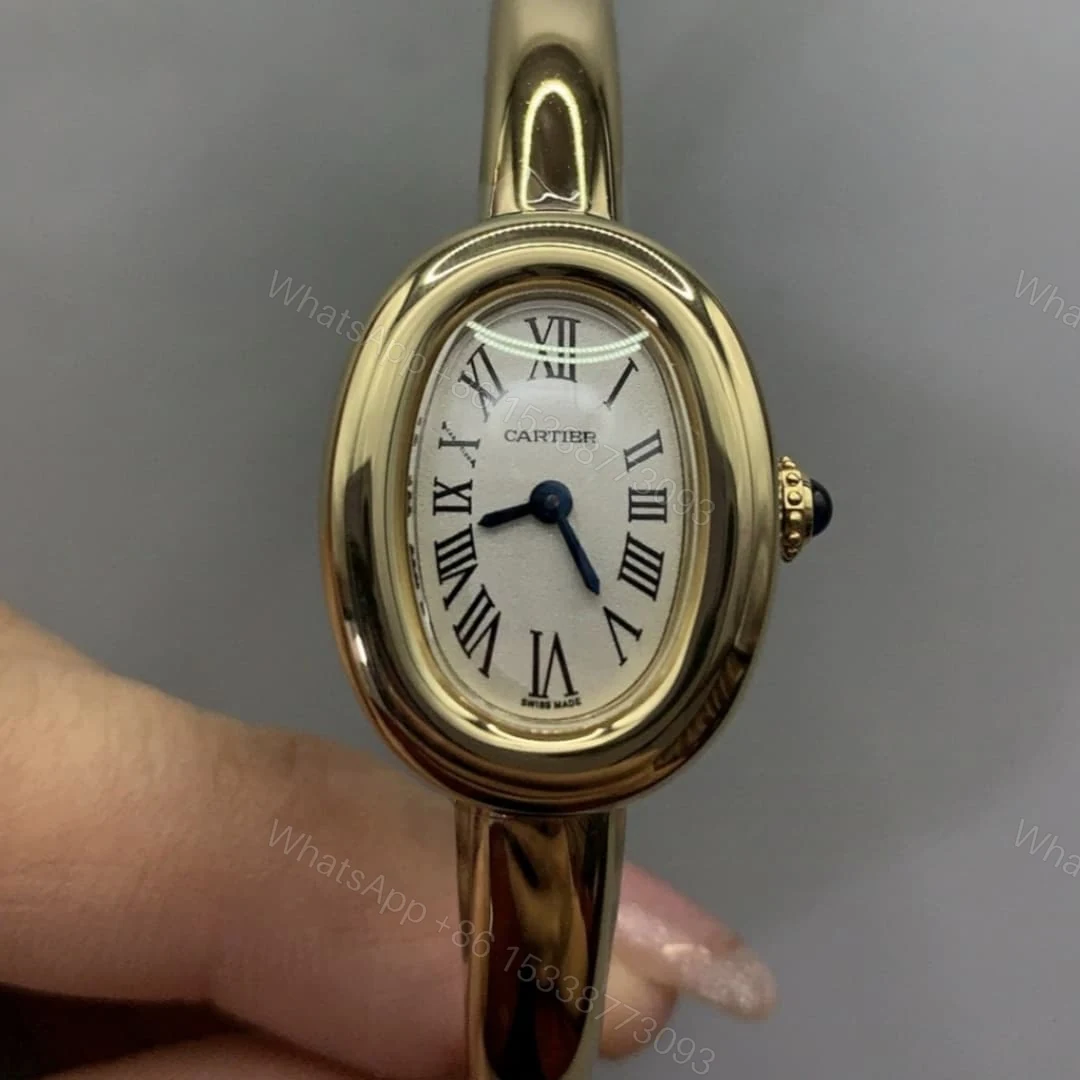 Cartier Baignoire Watch Mini Model 18K Yellow Gold 24.6*17.8MM WGBA0045 — view 1