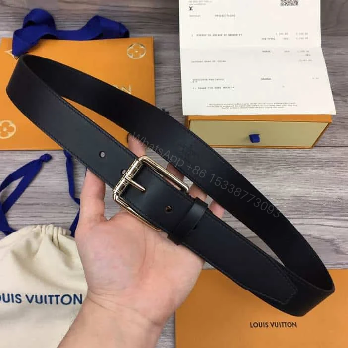 View 6 of LOUIS VUITTON SIMPLE BELT – B176