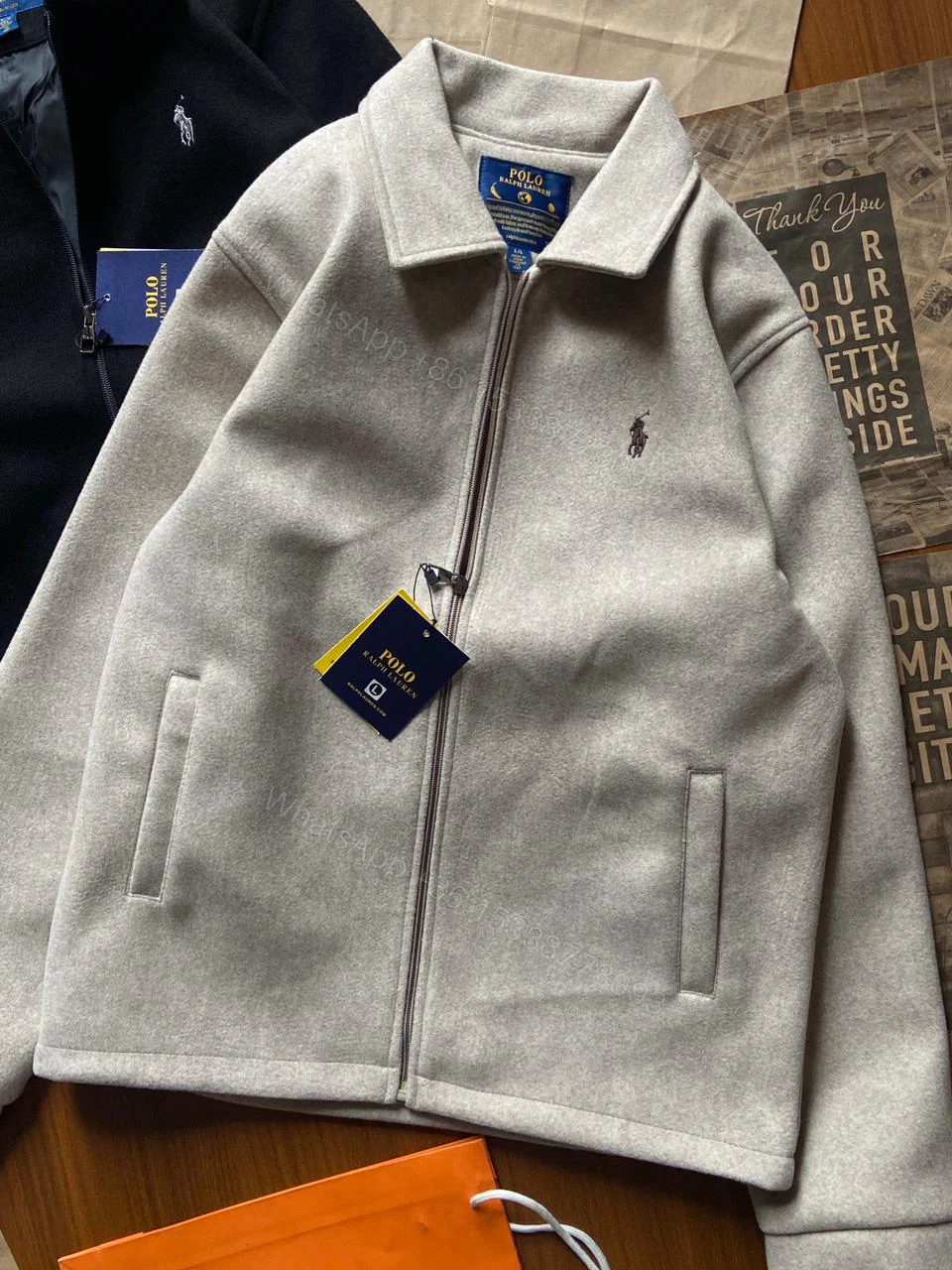 View 4 of First Copy Ralph Lauren Tweed Jacket