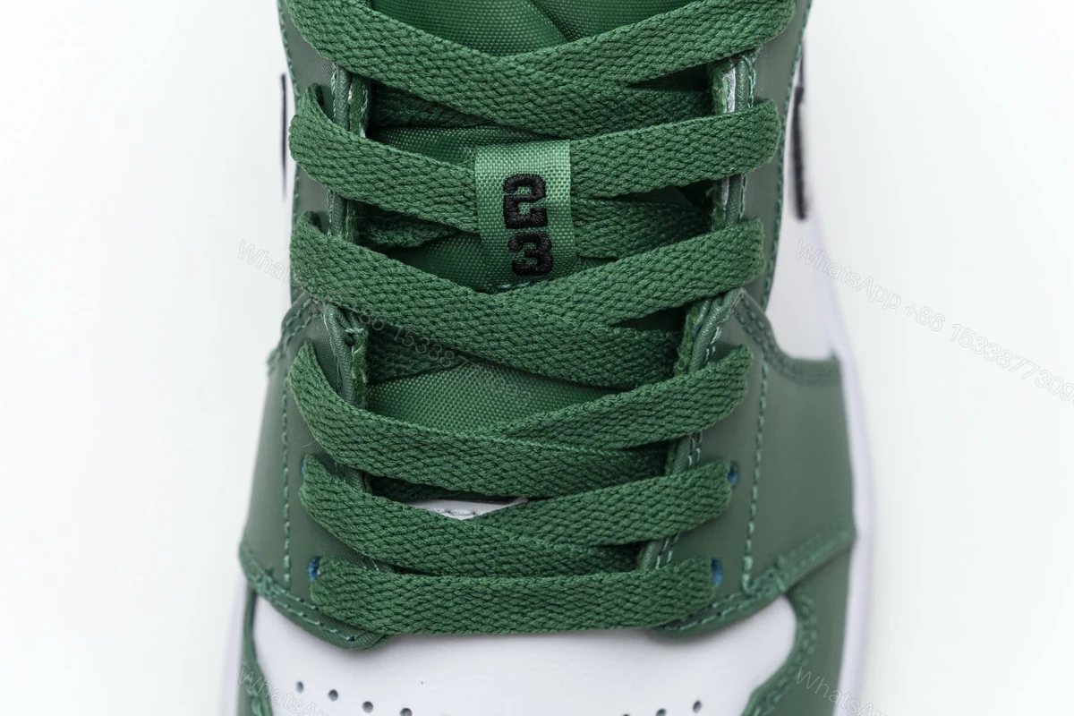 View 8 of Air Jordan 1 Low Pine Green 553558-301