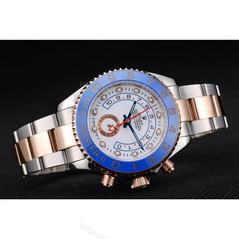View 3 of Replica Rolex Yacht-Master White Dial REP016833