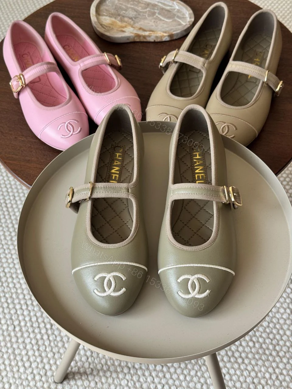 View 7 of Chanel Mary Jane Shoes In Lambskin