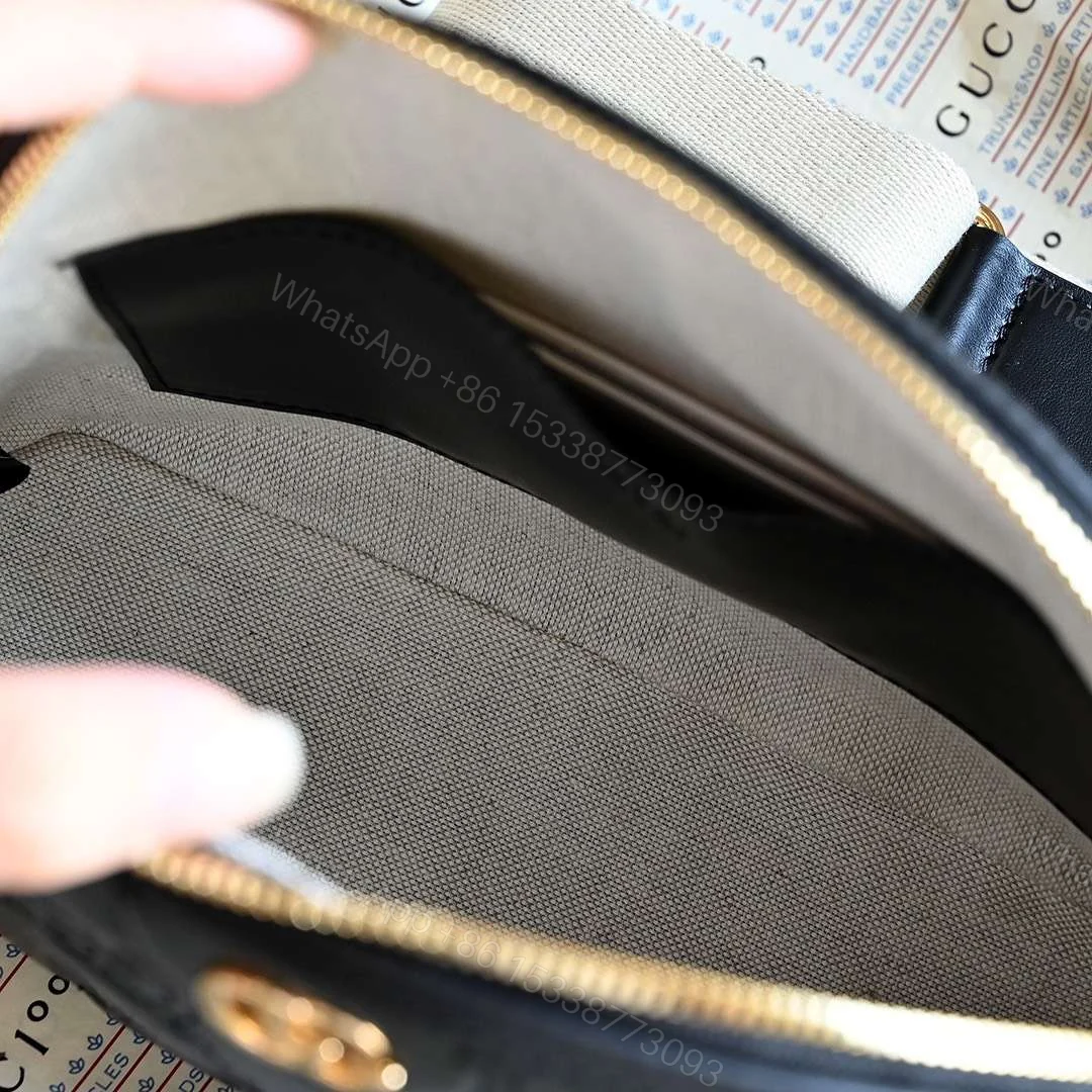 View 8 of Gucci Matelasse Like Auth Bag with Embossed GC Pattern 21cm