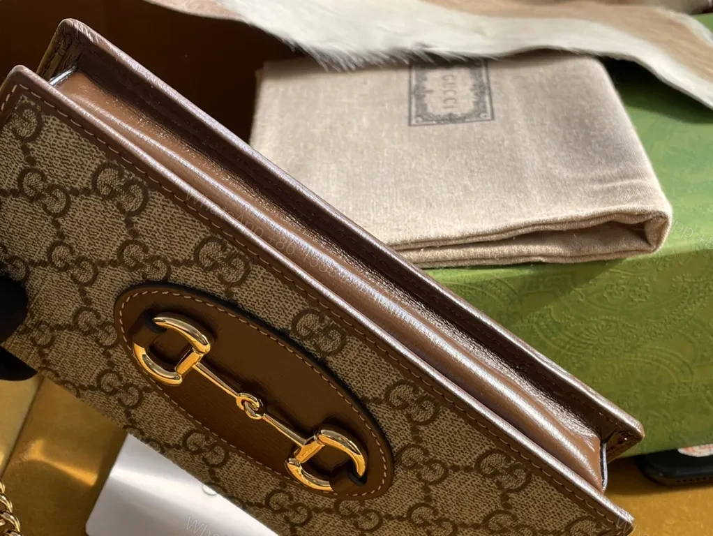 View 6 of GG Canvas GG Supreme Shoulder Bag - Gold-Honed Hardware, Compact Luxury