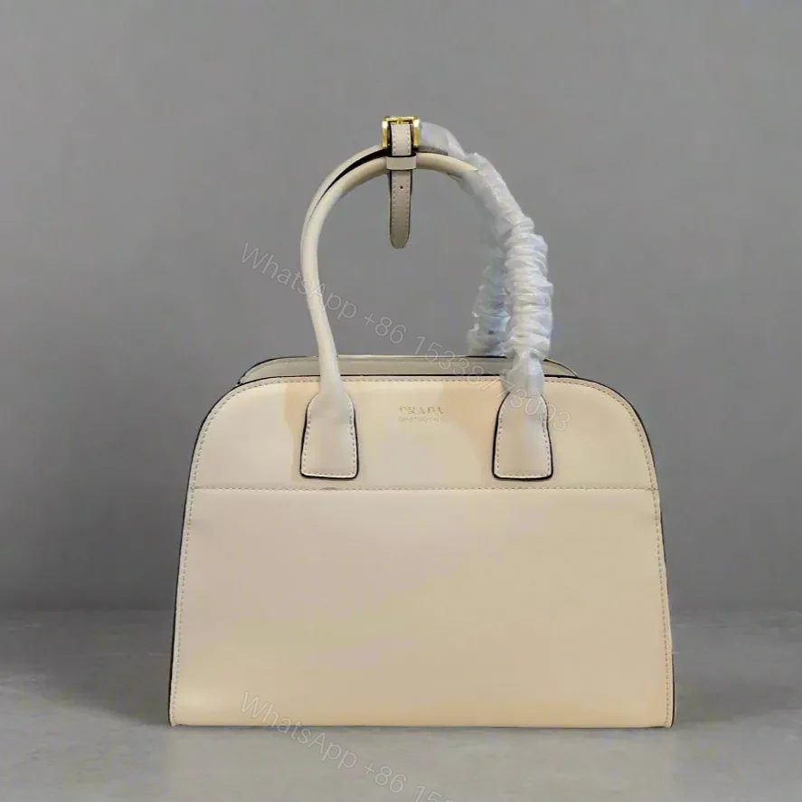 MEDIUM GALLERIA BAG 28 IN CIDER BROWN SMOOTH CALFSKIN GOLD HARDWARE — view 1