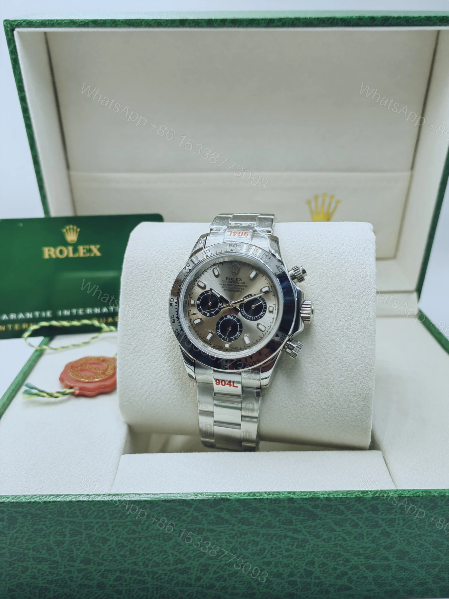 View 2 of Rolex Daytona White Gold Steel Watches