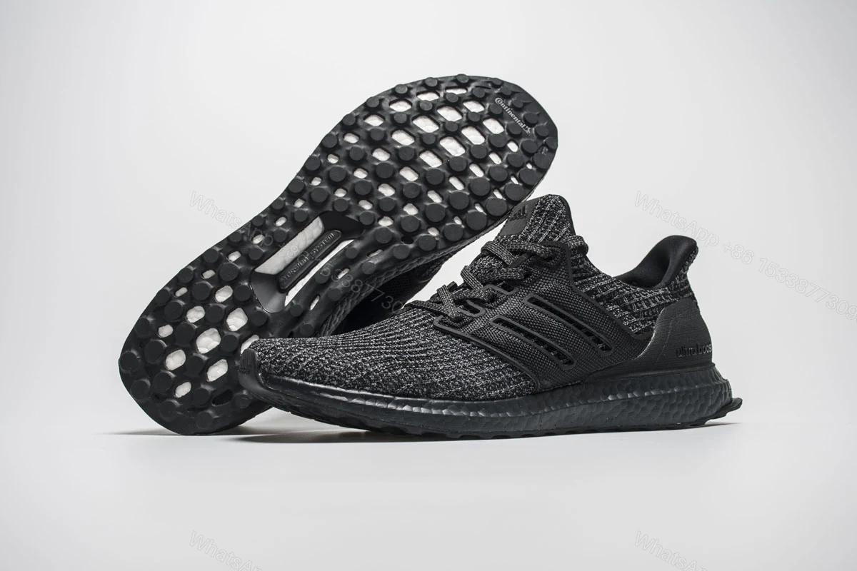 View 3 of Adidas Ultra Boost 4.0 Triple Black BB6171