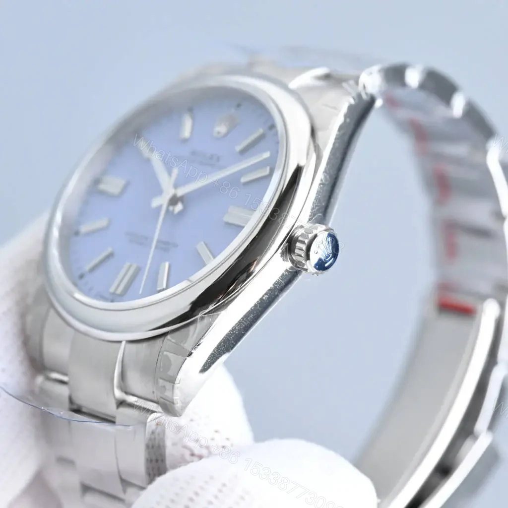 View 4 of Rolex Oyster Perpetual 41mm Light Blue Dial 134300-0012