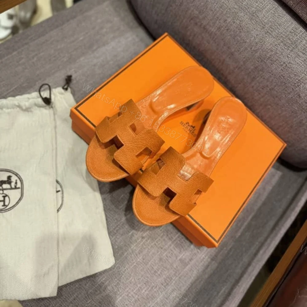 View 2 of Hermes Oasis Sandals Orange