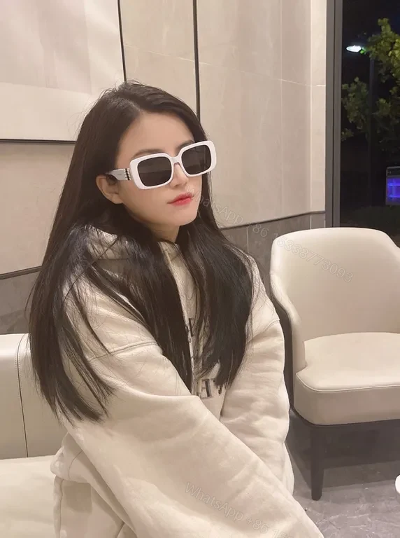 View 9 of Green Luxe BVLGARI Sunglasses: Oversized Green Frame, Signature Shine