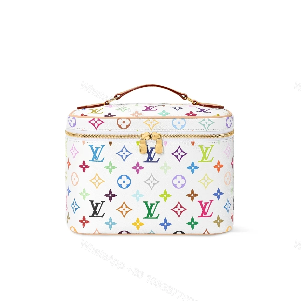 Louis Vuitton X Takashi Murakami Nice BB Multicolored White 24Cm M28340 — view 1