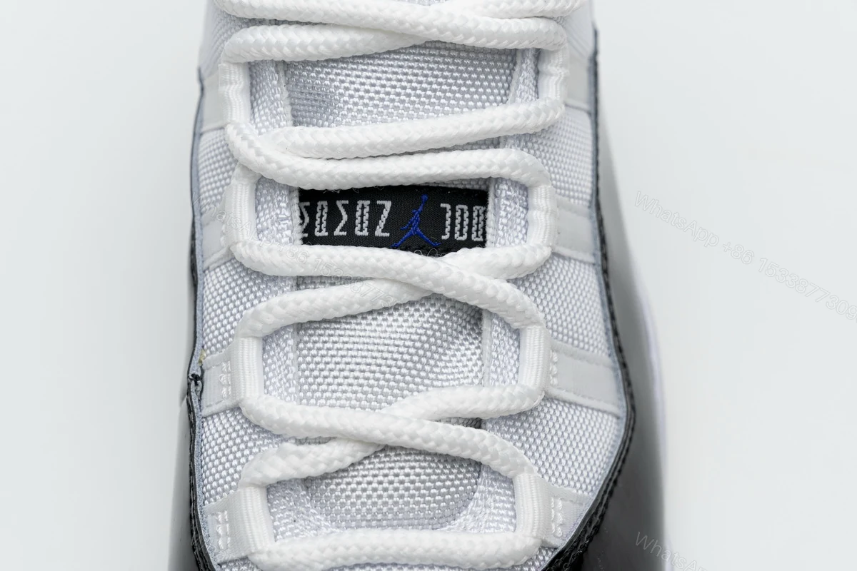 View 9 of Air Jordan 11 High “Concord” (2018) 378037-100