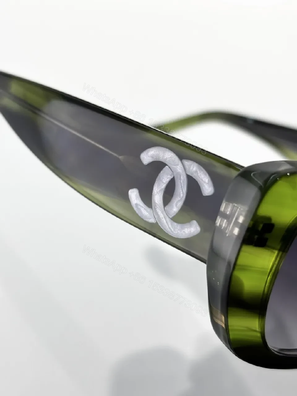 View 5 of Black Frame Sunglasses – Premium Acetate, Oversized Shield Lenses