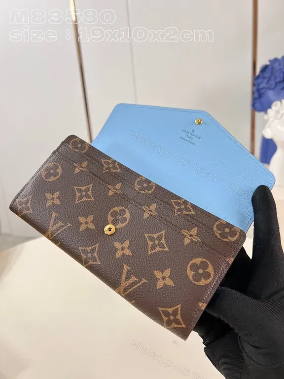 View 8 of Compact LV Monogram Wallet: Structured Luxury, Everyday Elegance
