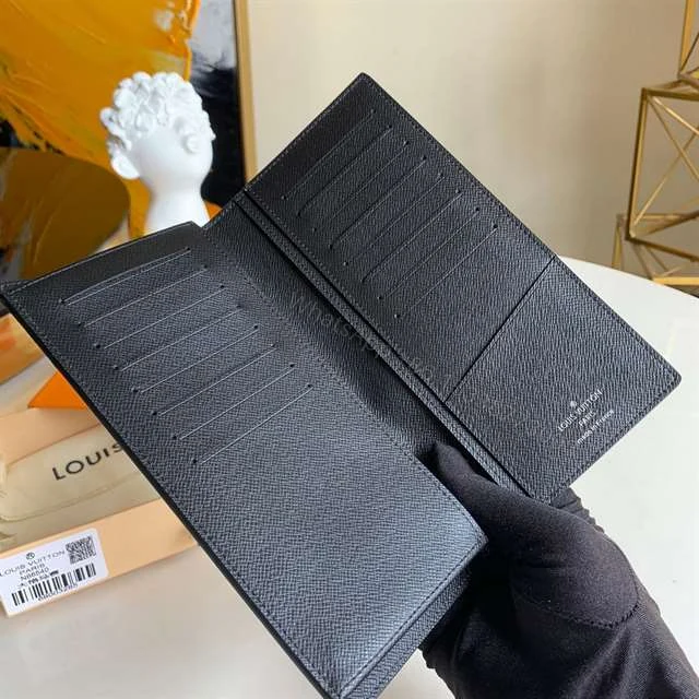 View 4 of Louis Vuitton Brazza Wallet Damier Graphite Canvas N40415 – RRG041