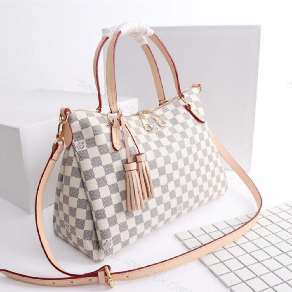 View 2 of Louis Vuitton Lymington Damier Azur 35Cm N40022
