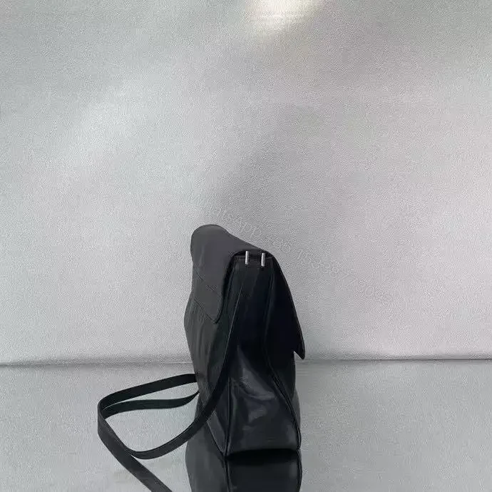 View 8 of Minimalist Pleat Flap Crossbody — Sleek Everyday Luxury Bag