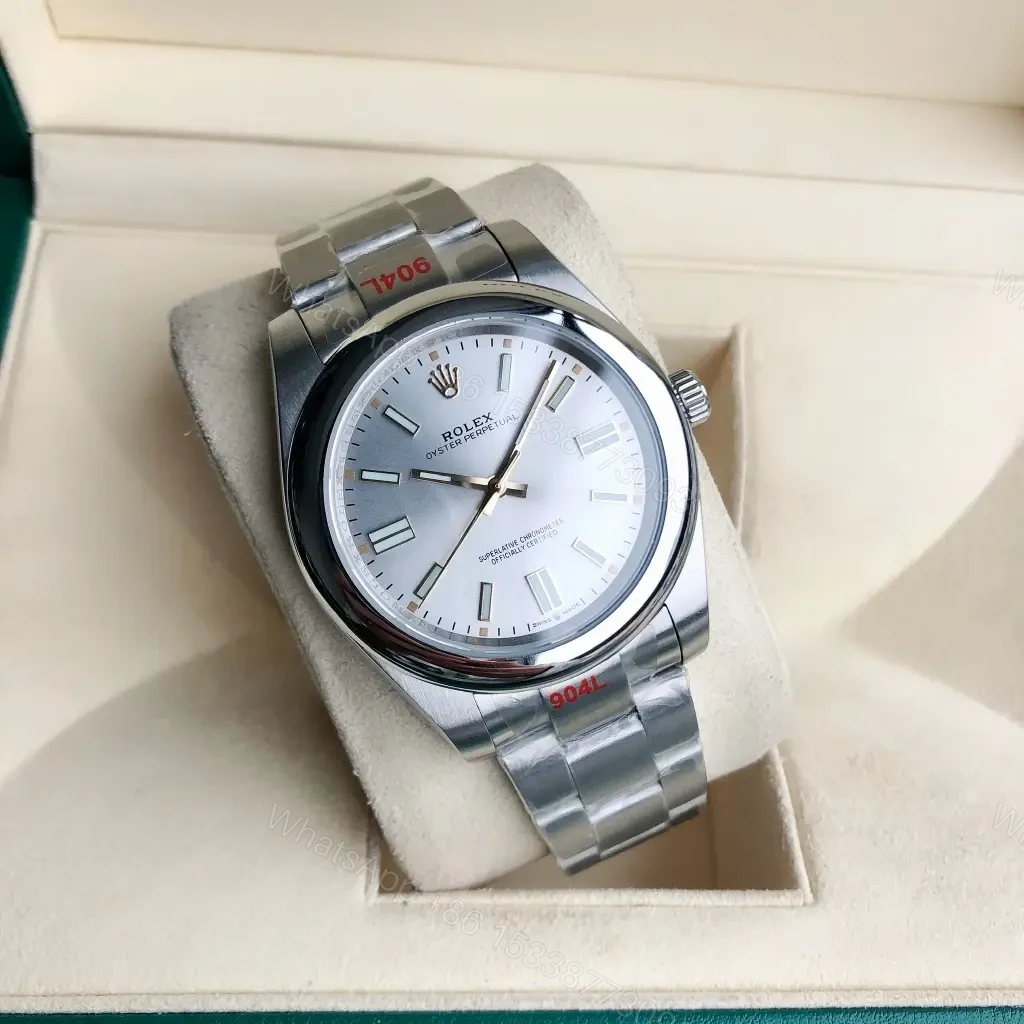 View 3 of Rolex Oyster Perpetual 41 Stainless Steel Silver Dial 124300-0001