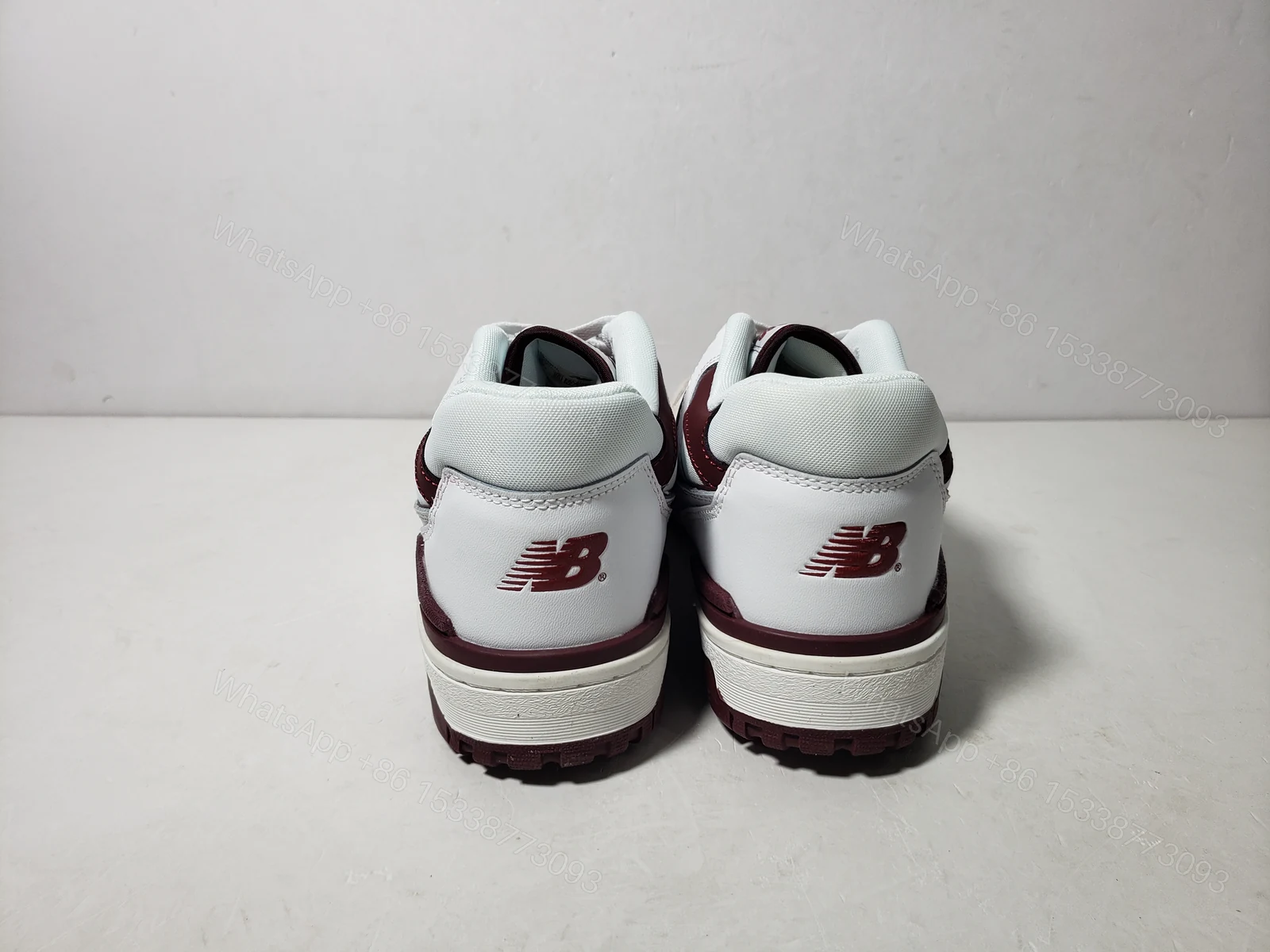 View 5 of New Balance 550 Sea Salt Burgundy BB550LI1