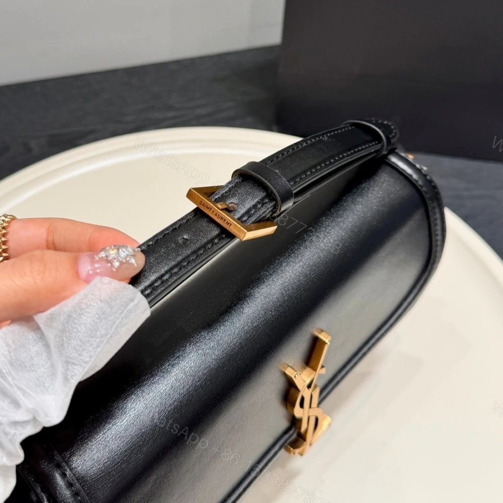 View 6 of Saint Laurent Solferino Medium In Box Black 29Cm