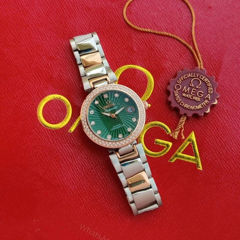 View 5 of Omega De Ville Ladymatic Rose Gold 33mm Quartz