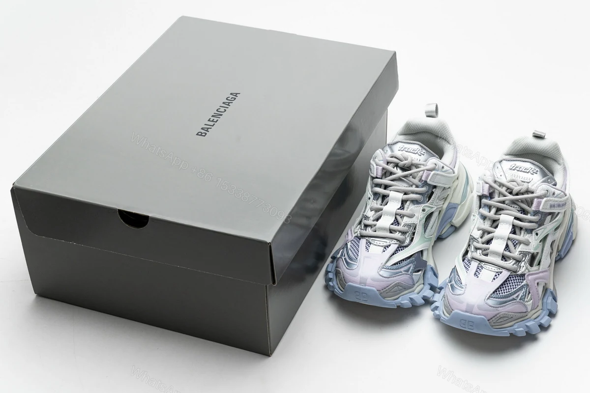 Balenciaga Track 2 Sneaker White Light Blue 568615 W2GN3 9045 — view 2