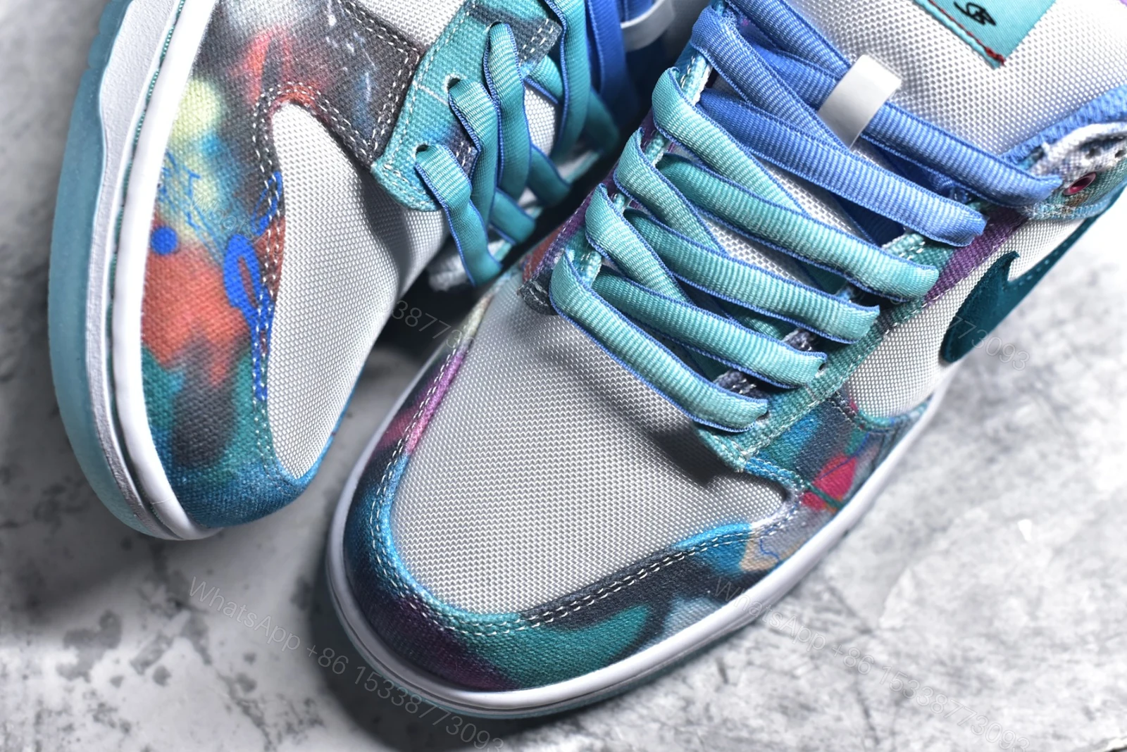 View 9 of Futura Laboratories x Nike SB Dunk Low Replica