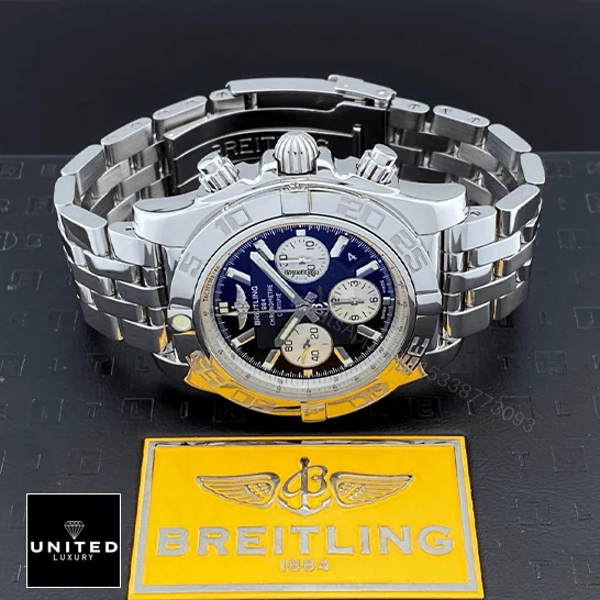 View 6 of Breitling Chronomat 44 Black Replica