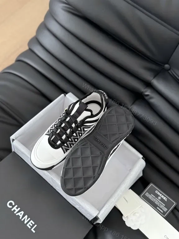 View 3 of Chanel-Inspired Luxe Sneakers: All-Day Comfort, Versatile Style