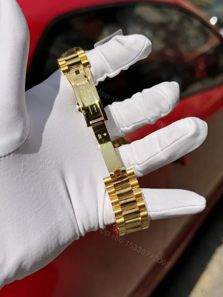 View 6 of Superclone Rolex Day-Date Diamond-Paved Dial 128238-0051 36 mm