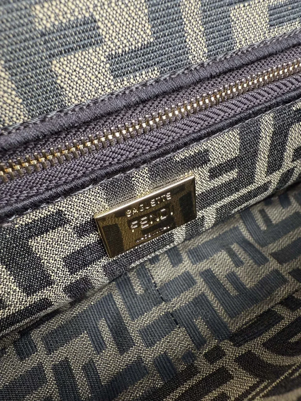 View 7 of Structured Logo Crossbody with Luxe Hardware - Monogram Canvas Bag