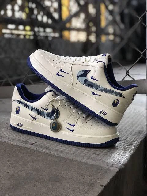 View 3 of FIRST COPY NIKE AIRFORCE CUSTOM BAPE FOR MEN
