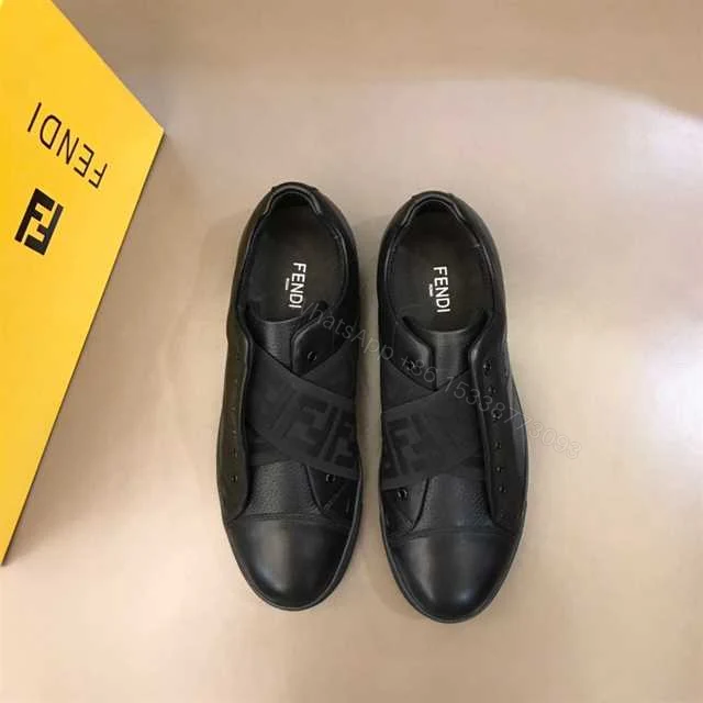 View 6 of FENDI FF MOTIF SLIP-ON SNEAKERS – FD13