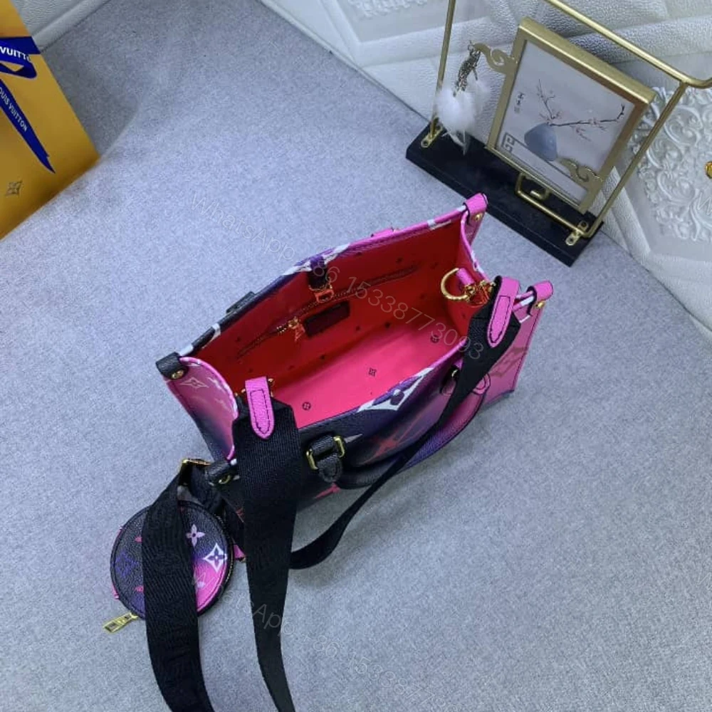 View 6 of Louis Vuitton Onthego Midnight Fuchsia 25Cm
