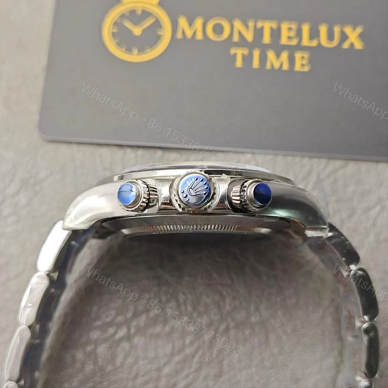 View 16 of Rolex Daytona 116519 Meteorite Watch Super Clone Replica