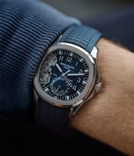 View 2 of Patek Philippe Aquanaut Travel Time #5650G-001