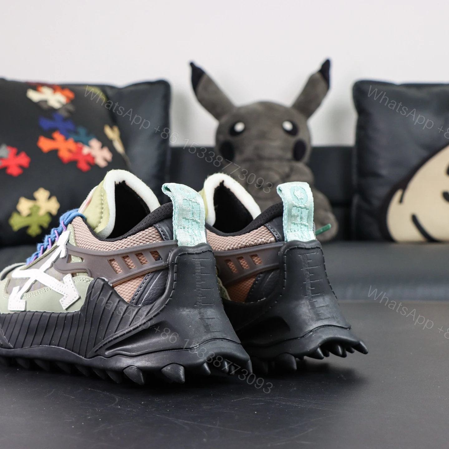 View 7 of Off White ODSY 1000 Green White Reps