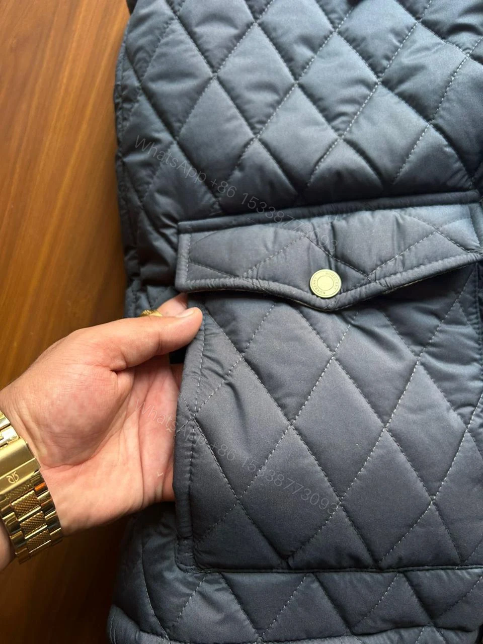 View 5 of FIRST COPY BURBERRY BARFI CUT HALF JACKET